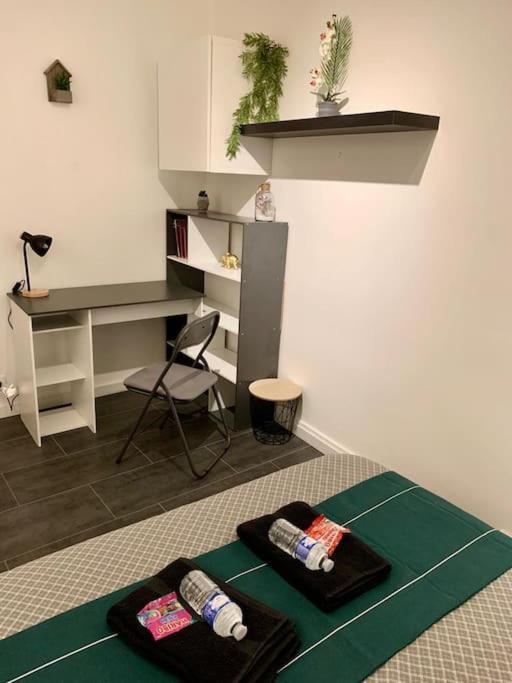 Grand Appartement 2 Chambres 5 Pers Max, Vue Panoramique Avec Parking Mulhouse Dış mekan fotoğraf