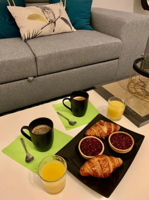 Grand Appartement 2 Chambres 5 Pers Max, Vue Panoramique Avec Parking Mulhouse Dış mekan fotoğraf